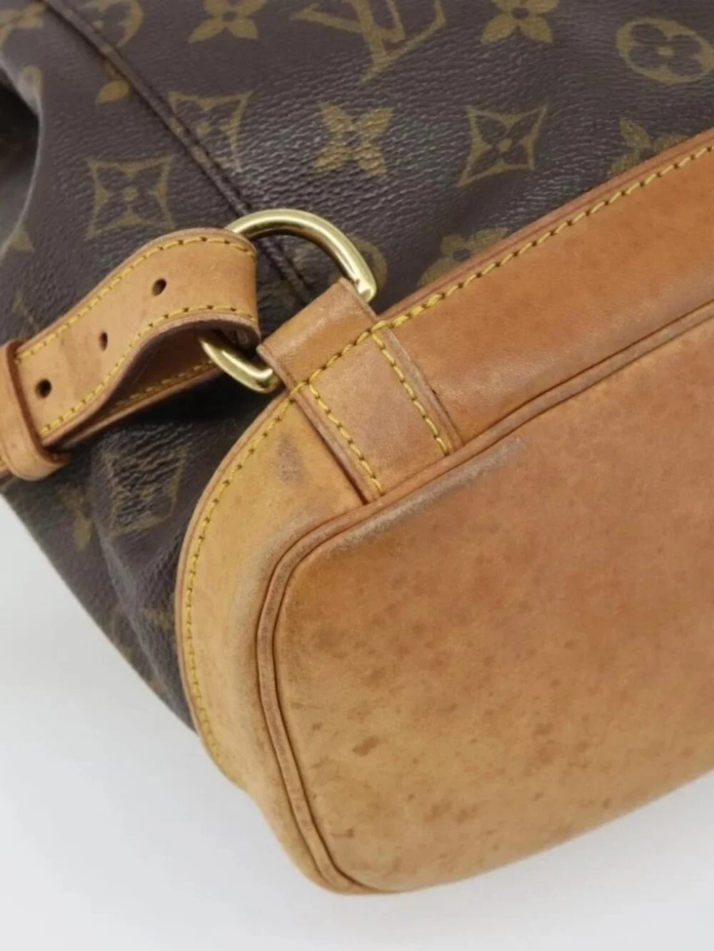 LOUIS VUITTON Monogram Montsouris PM Backpack M51137 LV Auth bs35318A